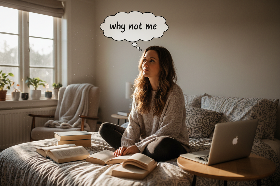 The “Why Not Me” Mindset: How to Move Through Transition Without Feeling Behind